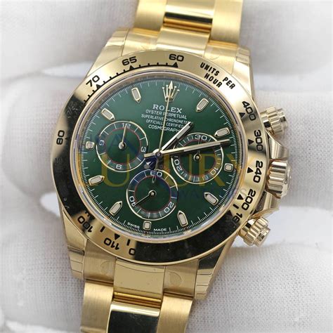 rolex daytona 116508 green dial